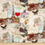 Timeless Treasures 0333526 Paris Collage Fabric by the Yard, Antique