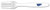 MLB Minnesota Twins Disposable Plastic Forks_ Pack of 20
