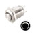 uxcell Momentary Metal Push Button Switch High Head 12mm Mounting Dia 1NO 12V White LED Light