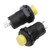 Senmod Yellow Self_Locking Latching Push Button Switch DIY Kit for Arduino  Pack of 10pcs  