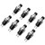 Yosoo Health Gear 10PCS Momentary Push Button Switch_ PBS_110 Mini Push Round Button Switch Normally Open_ Black