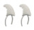 Beistle 60957 2Piece Shark Fin Headbands_ Gray