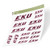 Eastern Kentucky University EKU Colonels NCAA Sticker Vinyl Decal Laptop Water Bottle Car Scrapbook  Sheet Type 3_1