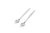 Fox Run 5683 Iced Tea/Parfait Spoon, Stainless Steel, Set of 2