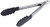 Cuisipro 9.5-Inch Silicone Locking Tongs, Black