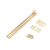 MTMTOOL Hardware Surface Bolt Solid Brass Barrel Bolt Lock Hardware Slide Surface Door Bolt _ 6 Inch