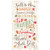 Timeless Treasures Happy Fall Yall Fall Is Here 24in Panel Natural Quilt Fabric