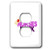 3dRose lsp_16636_6 Nurses Rock Pink Outlet Cover