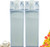 LeonBach 2 Pack 500ml Plastic Milk Carton Water Bottle_ Clear Milk Carton Portable Water Bottle Milk Bottle