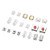 250pcs 10 Types Tactile Push Button Micro Switch Momentary Tact Assortment Kit for Car Remote Control Key with Plastic Box