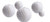 Amscan Honeycomb Wedding Ball Kit_White _ 5 pcs