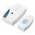 Bouddha Wireless Doorbell Kit_ Smart LED Indication Door Bell Kit with Doorbell Receiver and Remote Control_ 36 Chimes  and  Battery Operated Door Bells