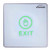 Visionis VIS_7027 Indoor Touch Sensitive Type Wide Push To Exit Button for Door Access Control with LED NC COM and NO Outputs
