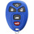 KeylessOption Keyless Entry Remote Control Car Key Fob Replacement for 15912860 _Blue
