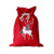 THOUSMOON Christmas Bag Santa Sack with Drawstring Reindeer Red Express Delivery Design Gift Bag Xmas Presents Large Size 19 inch x27 inch   Red Reindeer THOUSMOON Christmas Bag Santa Sack with Drawstring Reindeer Red Express Delivery Design Gift Bag Xmas Presents Large Size 19 inch x27 inch   Red Reindeer