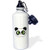 3dRose wb_192876_1 Cute Cartoon Grumpy Panda Sports Water Bottle, Multicolored, 21 oz