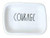 Rae Dunn by Magenta COURAGE Small Desk Organizer Tray
