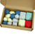 Marrywindix 16 Pieces Colorful Stacking Blocks Set Wooden Stone Natural Balancing Blocks Building Blocks Stacking Game Rock Blocks Educational Puzzle