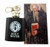 Westmon Works St Benedict Stainless Steel Holy Water Bottle Key Chain with Saint Prayer Card Gift Set