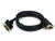 Monoprice 6ft 28AWG DVI-D & USB (A Type) to M1-D (P&D) Cable - Black