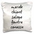 3dRose Merde, Shit in French-Pillow Case, 16 by 16" (pc_216373_1)