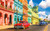 Jigsaw Puzzles for Adults 500 Piece Great Landscape in Havana Cuba Colorful Building and Vintage Car