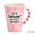 Burton and Burton I'm A Survivor, What's Your Superpower Coffee Mug, 12oz, Pink