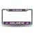 NHL Rico Industries Bling Chrome License Plate Frame with Glitter Accent_ Colorado Avalanche