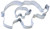 Cybrtrayd Parent/Child Cookie Cutter Set, 5-Inch, Elephant