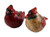 Holiday Cardinals Ceramic Salt & Pepper Shaker Set
