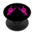 Goth Horror Pyschobilly Devil Horns Hand Skeleton Rock Emo PopSockets PopGrip Swappable Grip for Phones  and  Tablets