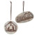 burton plus BURTON Nativity Scene On Resin Rock Shape Ornament