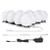 Hollywood Style LED Vanity Mirror Lights Kit with Stick on Light Bulbs_ Dimmable Lighting Fixture Strip for Makeup Vanity Table Set in Dressing Room