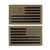 TIMTAC 3_5x2 inch IR Infrared Americam Flag Patch Forward and Reversed  Coyote Brown