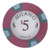 Claysmith Gaming Milano Poker Chip Lightweight 10_Gram Casino Clay  Pack of 50  5 Red