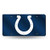 NFL Rico Industries Laser Inlaid Metal License Plate Tag_ Indianapolis Colts _ Blue