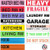 Tag-A-Room Moving Labels Color Coded (800 Count), 3-4 Bedroom Home Pack, Moving Supplies