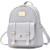 Girls Fashion Backpack Mini Backpack Purse for Women Teenage Girls Purses PU Leather cute Backpack Shoulder Bag Grey