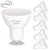 Comzler GU10 LED Bulbs, 6W (50W Equivalent), GU10 Base Halogen Replacement Bulb, 5000K Daylight, 120°, 120V?550Lm, Not-dimmable, Track Lighting, Indoor Recessed Cans, Pack of 6 (5000K)