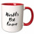 3dRose mug_219510_5 Phrase - Worlds Best Cousin Mug, Red, 11 oz