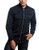 COOFANDY Mens Slim Fit Lightweight Contrast Softshell Flight Bomber Jacket Coat Navy