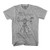 Marvel Deadpool Vitruvian T_shirt  Extra Large_ Grey Heather
