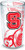 Tervis 1289369 NC State Wolfpack Tumbler with Wrap, 16oz, Clear