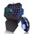 One Handed Gaming Keyboard and Mouse Ippinkan Gaming Half Keyboard Mechanical 35 Keys RGB Rainbow Backlight Waterproof one Handed Gaming Mechanical Ke