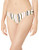 Volcom Juniors Womens Thats Stripe Cheekini Coverage Bikini Bottom_ Multi_ Large