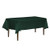 LinenTablecloth 60 x 126-Inch Rectangular Satin Tablecloth Hunter Green