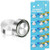20PCS LR44 A76 Small Alkaline Battery Power Supply Button Battery Cell 1_5V