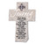 Lighthouse Christian Products Small Grey Journey Cast Stone Desktop Cross