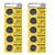 Toshiba CR2016 Battery 3V Lithium Coin Cell 10 Batteries