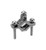 Burndy C-6 Cast Bronze Clamp 1_06 Width 2_34 Length 1_6 Height